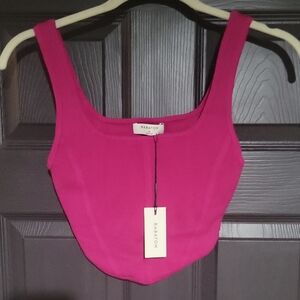 Babaton Fuchsia Tank Top